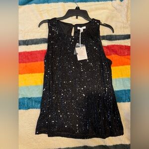 Lauren Conrad sequin tank top. New with tags.
